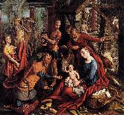 Pieter Aertsen The adoration of the Magi oil